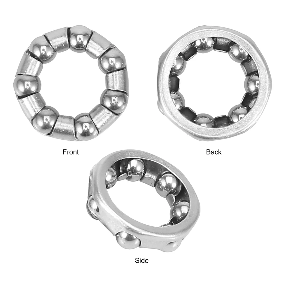 2pcs 25mm x 7 Ball Bearings Cages Crank Wheel Bearing Retainer for Bicycle Bike - Image 3 of 4