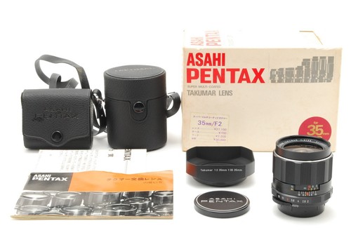 【NEUWERTIG in Box】 Pentax SMC Takumar 35mm F2 Super Multi Coated M42 aus JAPAN M60
