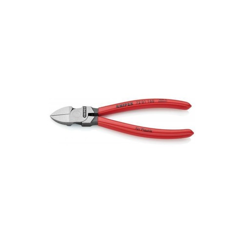 Knipex 72 01 160 SB 6 1/4" Diagonalzange zum bündigen Schneiden von Kunststoffen - Bild 2 von 3