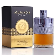 Azura Noir After Dark for Men Cologne 3.4oz Inspired By Azzaro Wanted By Night