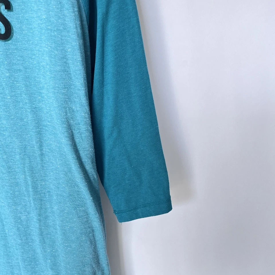 Camiseta túnica manga raglán Athletic Works para mujer talla 3XL verde divertida parodia Foto 3 de 4