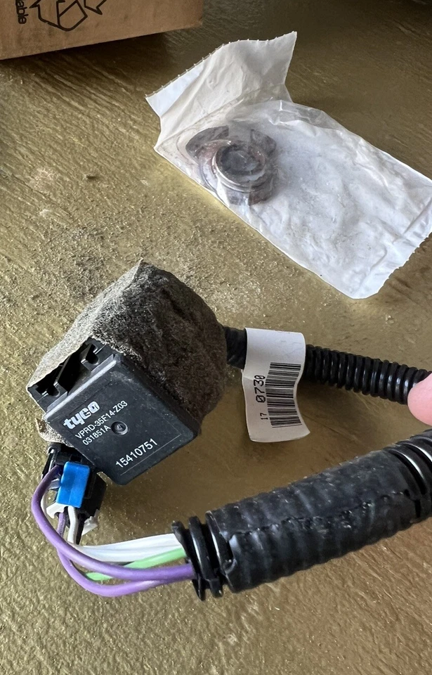 Kit de arnés de cableado de bloqueo de columna de rueda Chevrolet Buick 1997-04 GM 19244028 NUEVO DE FÁBRICA Foto 3 de 3