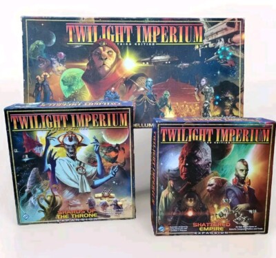 Twilight Imperium + 2 Expan: Shards Of The Throne & Shattered Empire