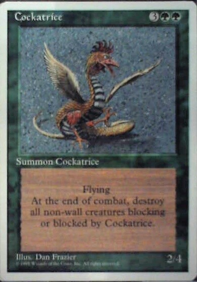 Cockatrice - Fourth Edition: #237, Magic: The Gathering Nm R39
