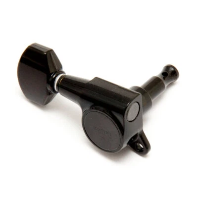 Gotoh SG381 Tuner 6 Inline Linkshänder (schwarz, 07)