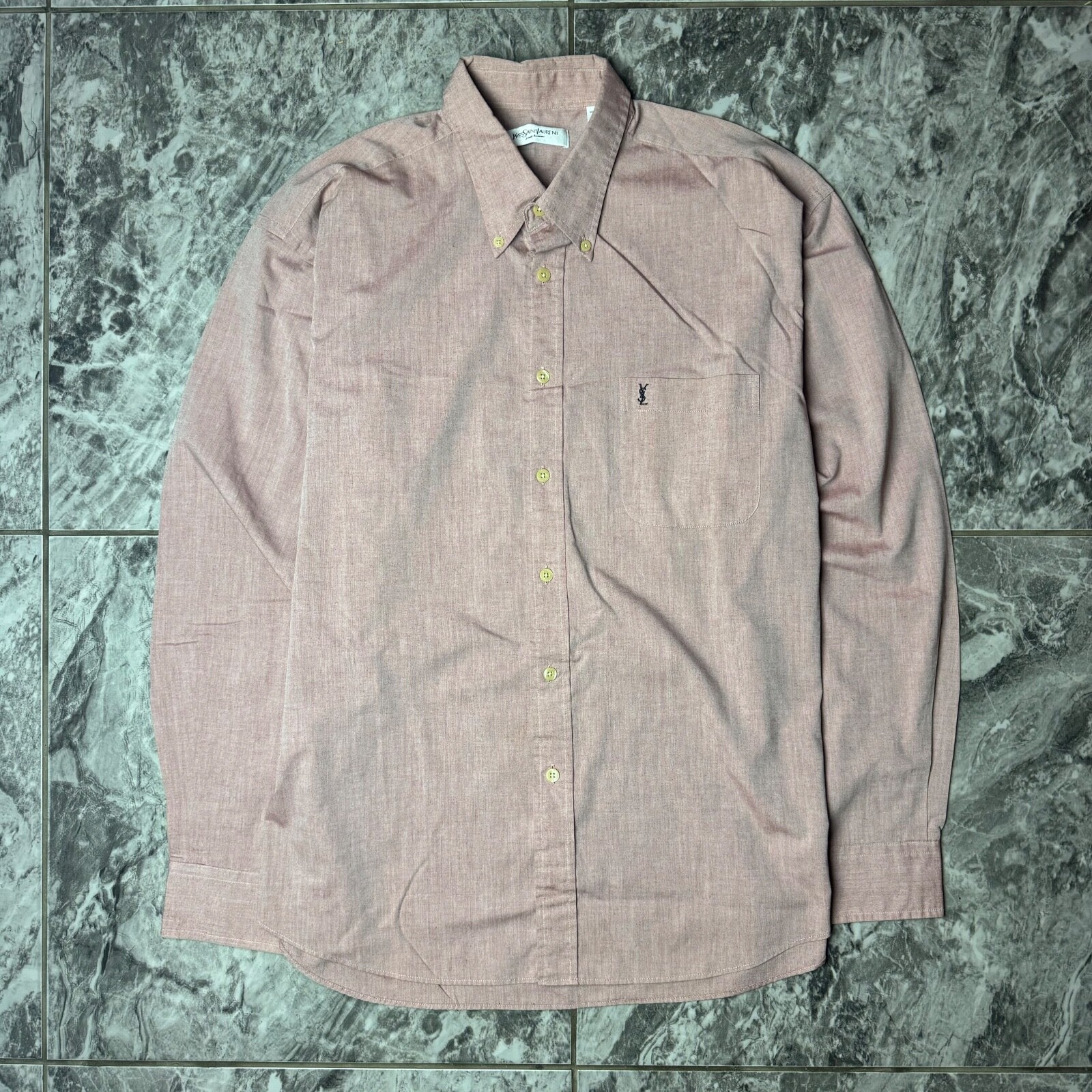 SAINT LAURENT Camicia YSL vintage uomo