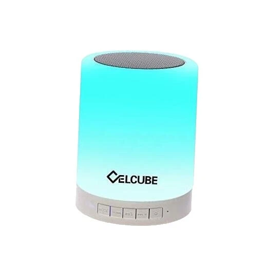 电池音乐白色夜灯