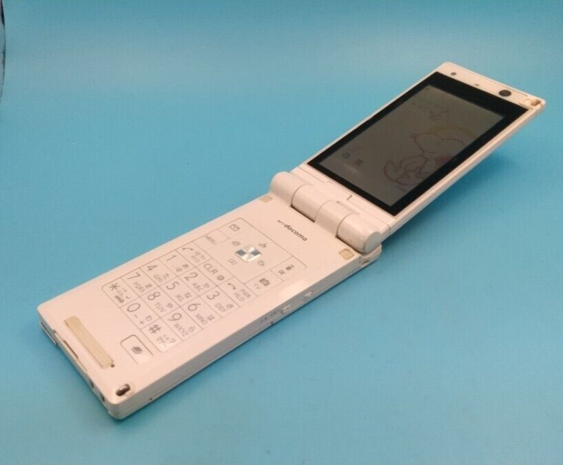 docomo FOMA P-03A #20 Panasonic ガラケー 簡易動作確認＆簡易清掃&初期化