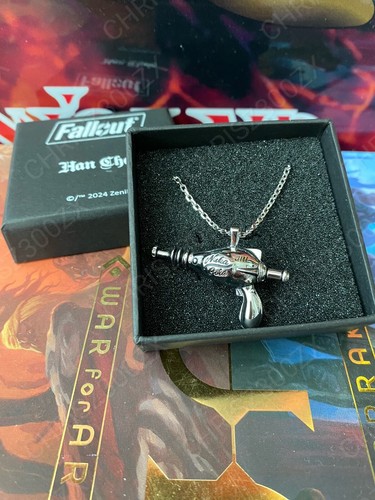 Fallout 4 76 New Vegas Nuka Cola Thirst Zapper Pedant Necklace SS ...
