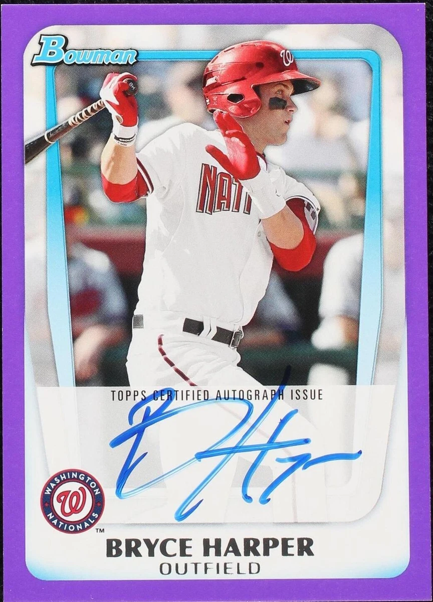 Las mejores ofertas en 2011 Bowman - Bryce Harper #BP1 | eBay