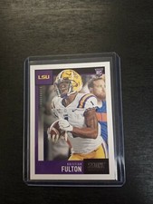 2020 Panini Score Rookie #334 KRISTIAN FULTON LSU Tennessee Titans RC