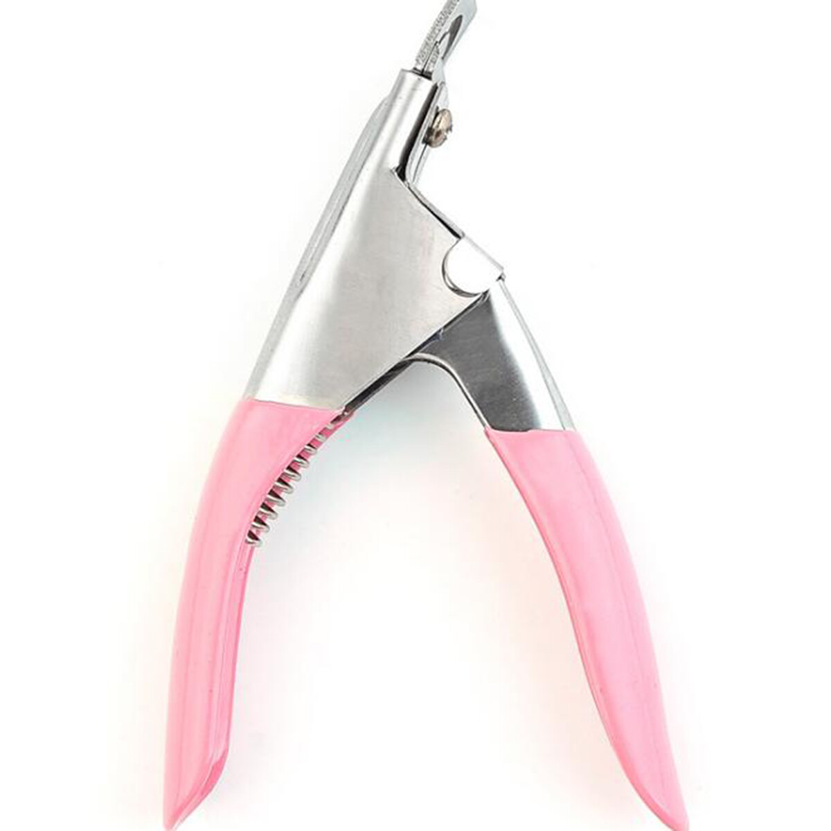 Pink Acrylic Nail Clippers, Cutter for False Nails Tip Trimmer Art