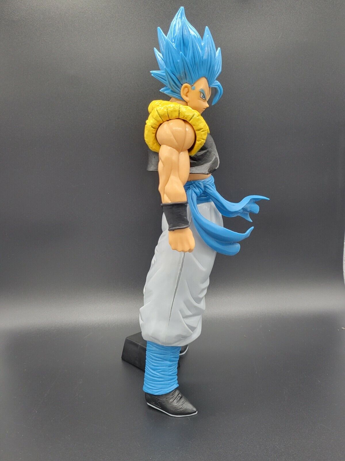 Genuine Anime Shfiguarts Dragon Ball Z Gogeta Figure Blue Hair Gogeta  Theater Edition Joint Movable Doll Collectible Toys Gift