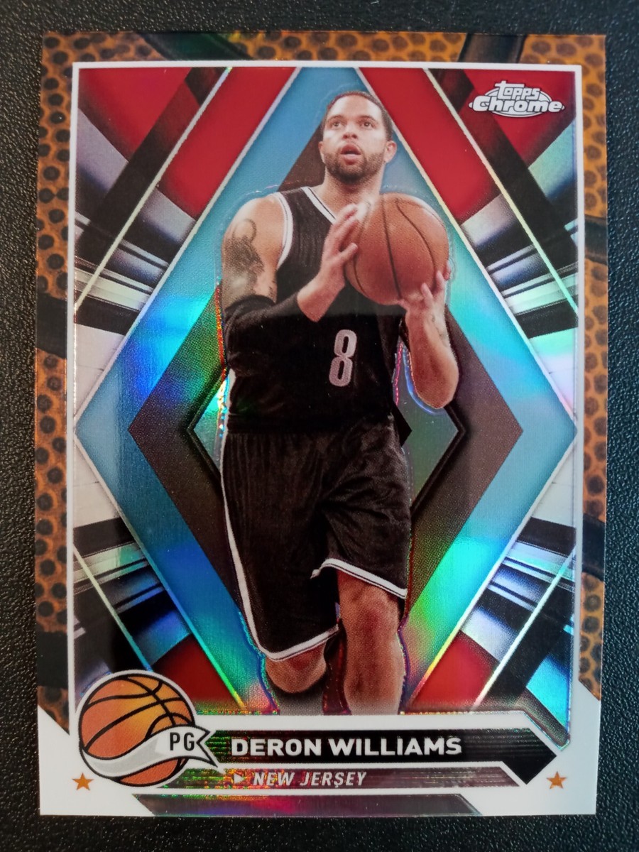 Deron Williams New Jersey Nets Deron Williams Nj Nets Score 2024 Topps  Chrome Orange Deron, image size:900x1200