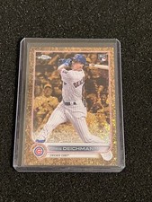 Greg Deichmann 2022 Topps Chrome Gilded Mini Diamond Refractor Rookie /50 Cubs
