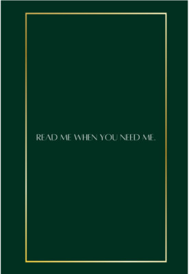 Read Me When You Need Me. Paperback