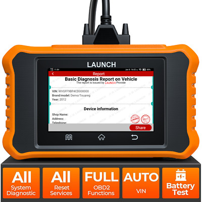 2026 LAUNCH Creader Elite 2.0 OBD2 Diagnosegerät Kfz Fehlerauslesegerät für Audi