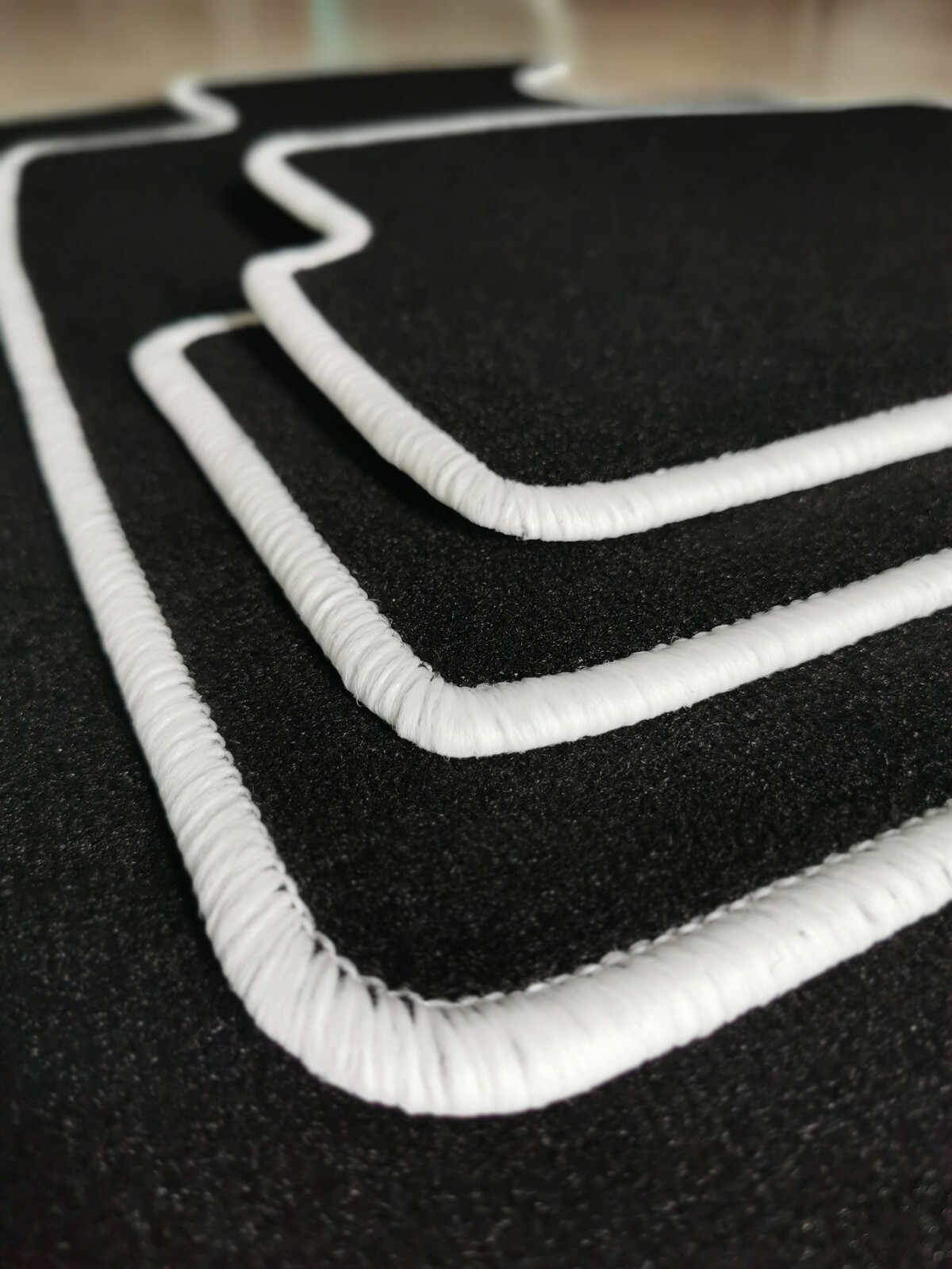 Tapis de sol Mini Cooper Série 2 R55 R56 moquette velours noir
