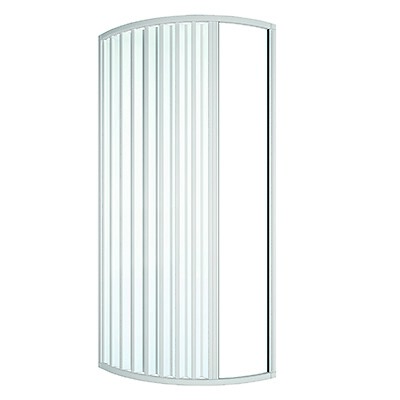 Box doccia semicircolare asimmetrico mod. tina lux cm 70x90 dx