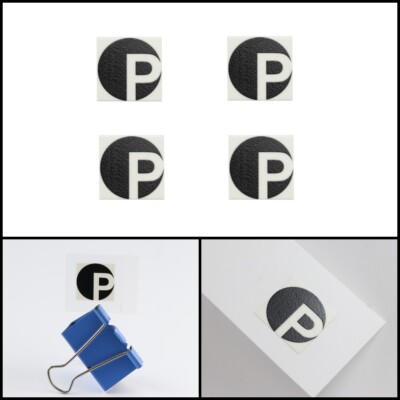 Pro-Ject Turntable logo badge Sticker Decal waterproof 21mm(0.82'')X21mm(0.82'')