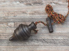 Vintage Iron Leveling Plumb Bob Tool Collectible Table Decor Plumb Bob Work Tool