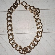 Large Chunky Goldtone Necklace