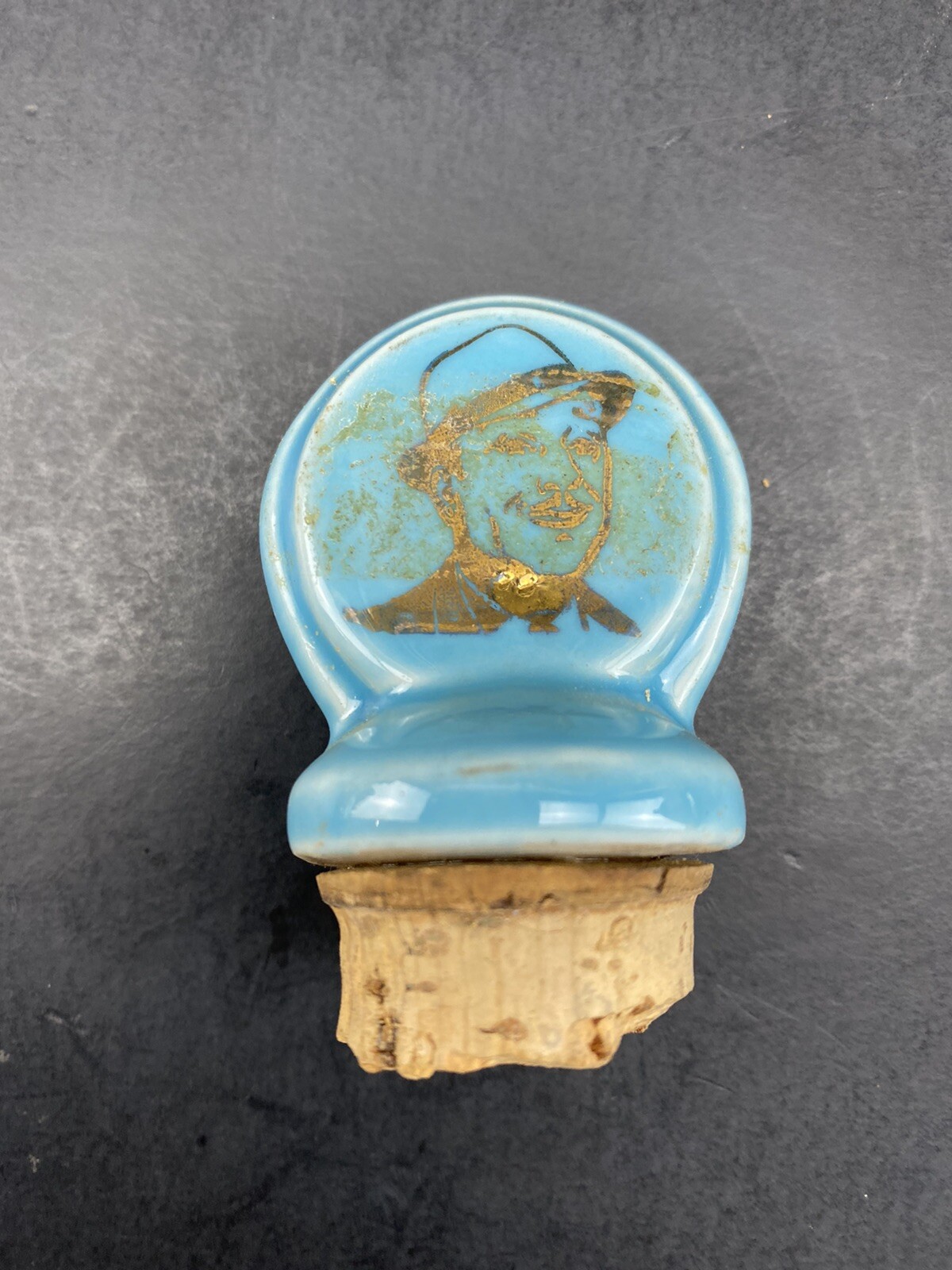 Jim Beam New Mexico State Shaped Whiskey Decanter Richard Says 1968