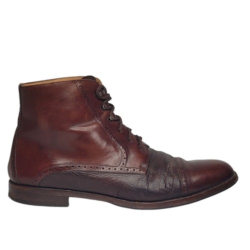 Mezlan Pasquale Brown Boots Sz 11M Handmade Spain 17892 | eBay display picture 1