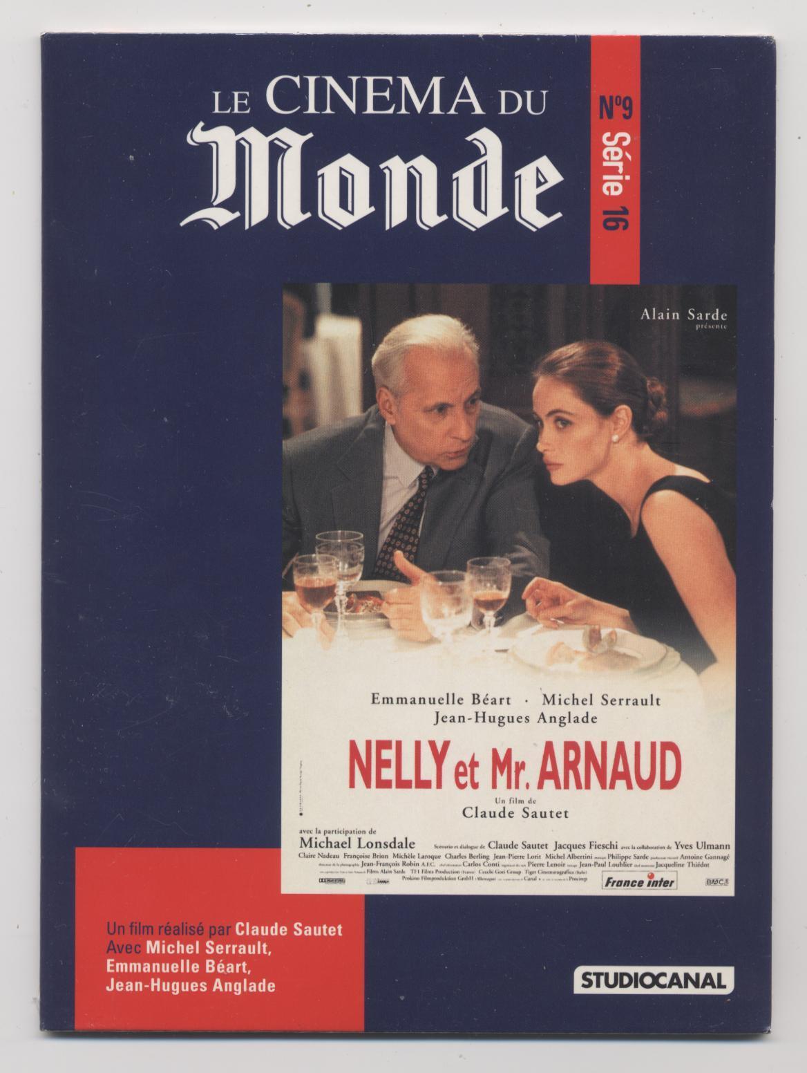 Nelly and Monsieur Arnaud: : Michel Serrault, Jean-Hugues  Anglade, Claude Sautet: DVD & Blu-ray