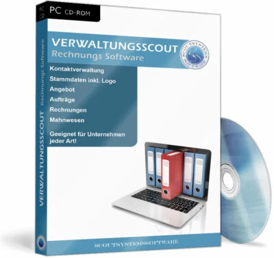 SCOUTSYSTEMS Programa de facturación explorador administrativo, software sin costes posteriores. Versión CD