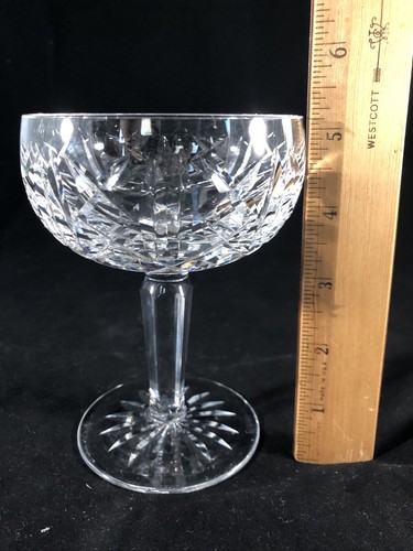 Vintage Waterford Cut Crystal 5.25” Sherbet or Champagne Glass Glengarriff - Picture 10 of 10