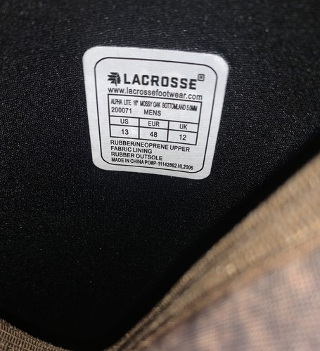 LACROSSE 200071 MEN'S 16\