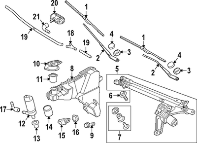 #ad Genuine Audi Washer Nozzle 80A 955 987 A $38.29
