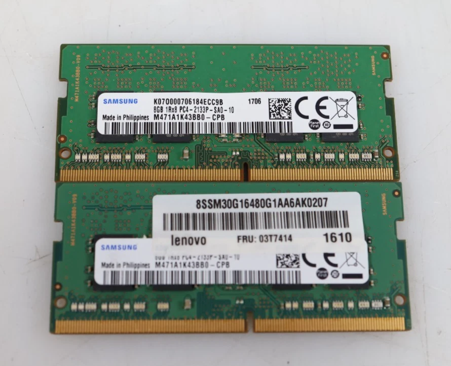 Samsung Computer PC4-17000 (DDR4-2133) Bus Speed RAM 260 Pins for