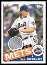 2020 Topps #85TR-NS Noah Syndergaard 1985 Topps Baseball 35th Anniversary