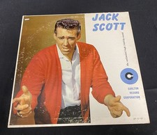 Jack Scott Self Titled Vinyl LP 12/107 Carlton Record Corp Monaural