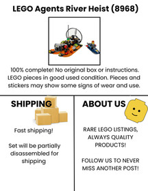 LEGO Agents: River Heist (8968)
