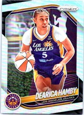 2025 Panini Prizm WNBA #39 Dearica Hamby Silver Prizms