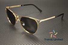VERSACE VE2237 100287 Gold Dark Grey 57 mm Women's Sunglasses