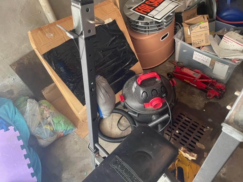 Weight Set Bench And Dumbbells And Bench Presser With All Weight Pickup Local
