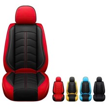 Car Seat Cover 2 Front Seats for Jeep Wrangler 2000-2024 Premium Nappa Leather
