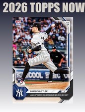 💥2026 Topps Now #608💥CAM SCHLITTLER 1st Career 200 K Season - Presale