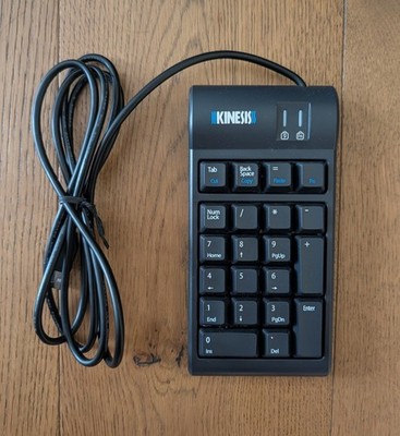 KINESIS Freestyle 2 Numeric Keypad USB Hub AC800HPBUS Ergonomic