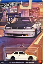 Hot Wheels JKX60 Silver Series Compact Kings '91 Nissan Sentra SE-R