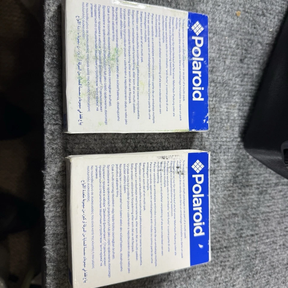 LOT of 2 Polaroid TYPE 600 New Old Stock NOS Sealed Instant Film - Expired 10/05 - Image 3 of 4