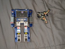 Transformer G1 Vintage Takara Cassette Player Soundwave 1983  Buzzsaw