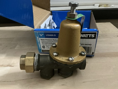 #ad Watts 3 4quot; LF25AUB Z3 Water Pressure Reducing Valve NPT Female x Female *READ* $39.99