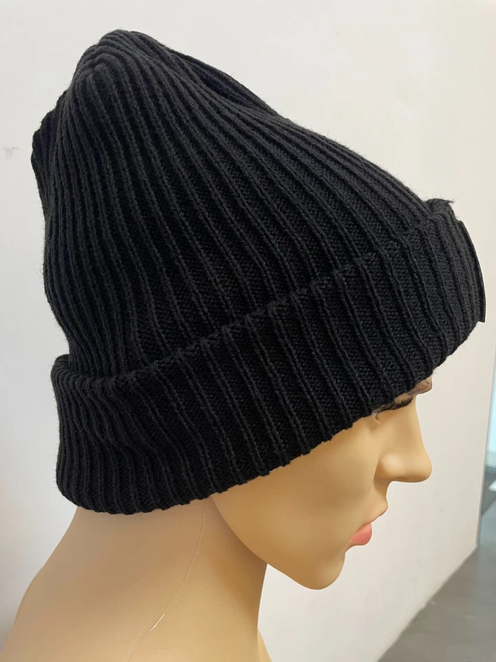 Gorro de punto cálido de invierno para hombre deportivo Jordan al aire libre negro Foto 2 de 3