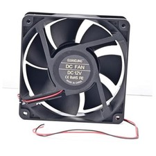 1238 Fan 120mm 38mm DC 12V 2Pin High 160 CFM 120mm x 38mm 2pin-DC12V-5000RPM