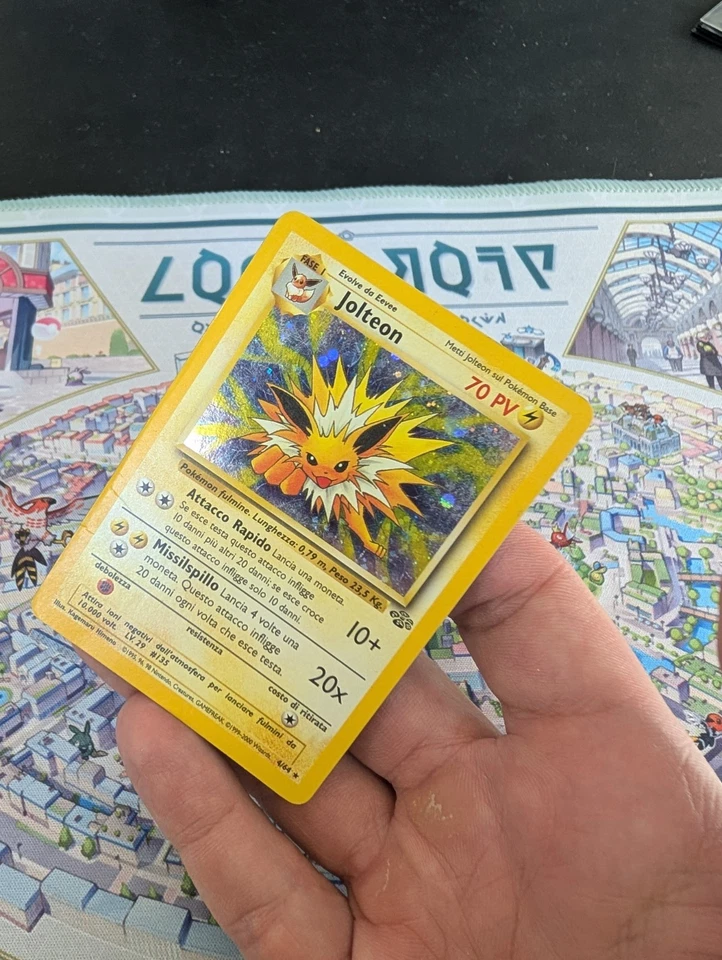 Jolteon 4/64 Jungle Holo Rare Italian LP Vintage WOTC - Pokemon TCG - Image 3 of 4